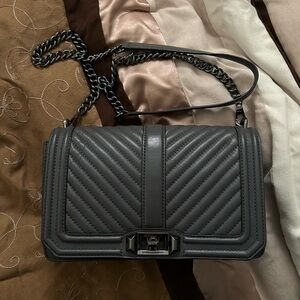 Rebecca Minkoff Love Chevron Quilted Crossbody